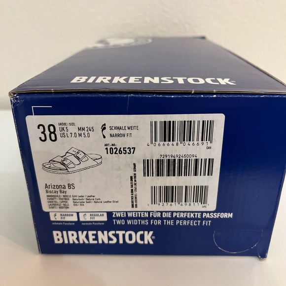 Birkenstock Womens Blue Sandals - Picture 5 of 5